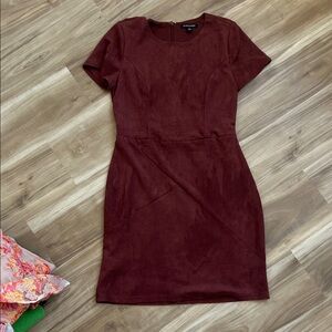 41 Hawthorn Rich Maroon Mini Dress